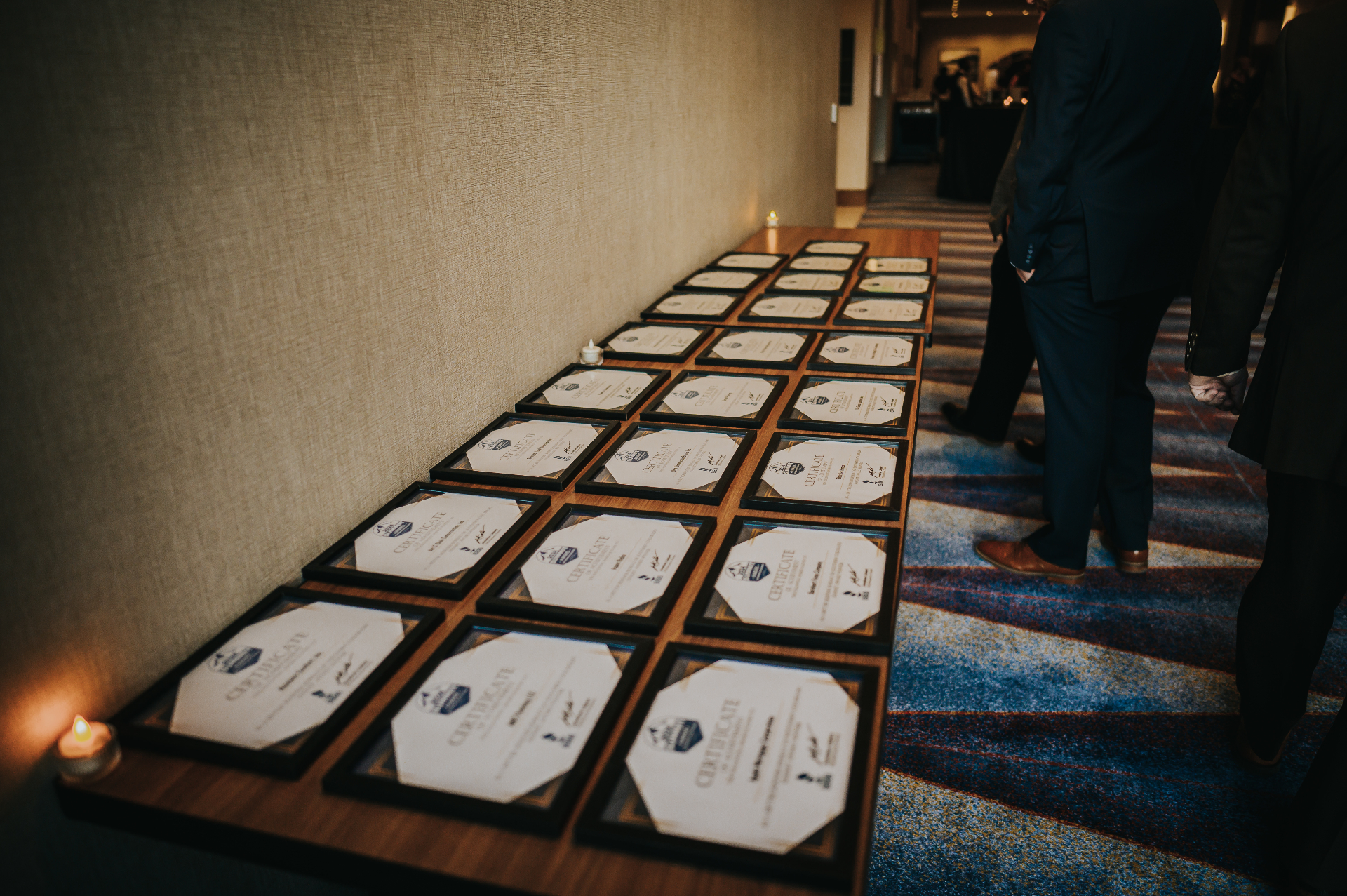 2024 BBB Summit Award certificates displayed at the awards ceremony